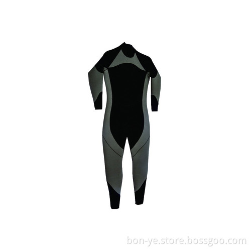 QSD-003 Neoprene Men's Diving Suits-Black and grey
